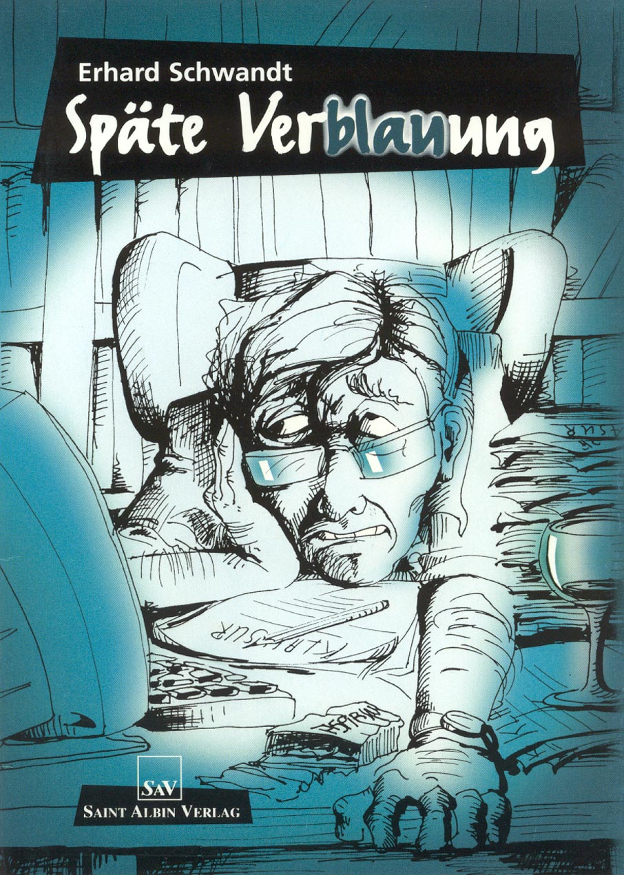 Umschlag von 'Sp&auml;ter Verblauung'